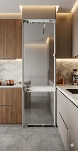 BOSCH latest model bottom freezer fridge built-in fully-integrated digital touch timer