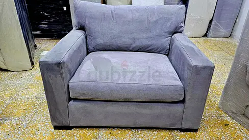 Crate and Barrel axis arm chair