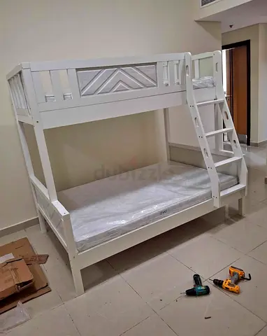 Family Bunker Bed With Mattress