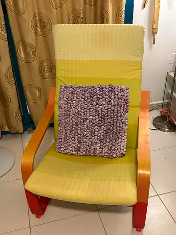 Bentwood armchair with cushion