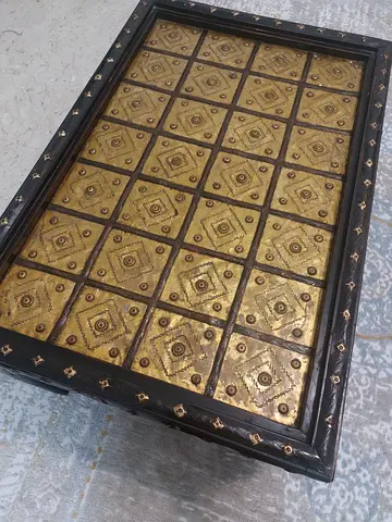 historic copper table