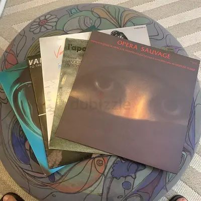 Vangelis 5 first press Vinyl albums