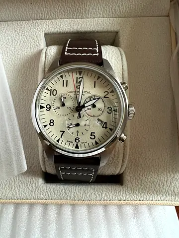 Continental Swiss Made Watch-Sapphire Crystal