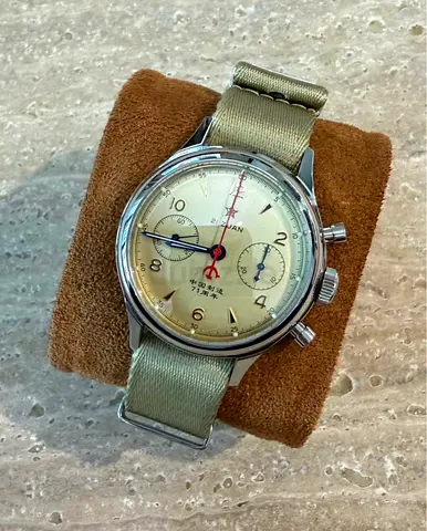 Seagull 1963 38mm mechanical chronograph watches