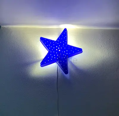 IKEA Blue Star lamp