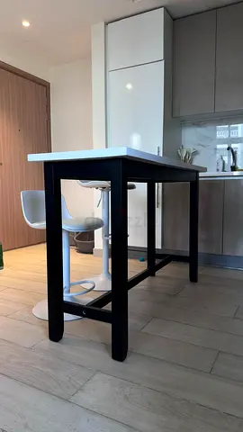 Marble top Table with two chairs home centre Brand