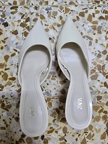 Stylish Beige Pointed-Toe Heels