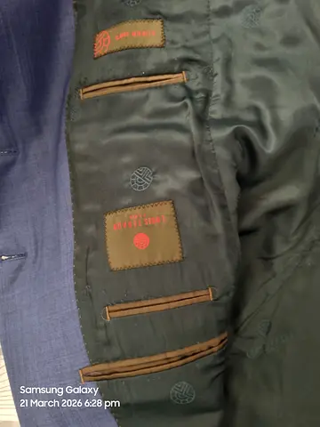 Louis Feraud Men Navy Suit-  Used only twice