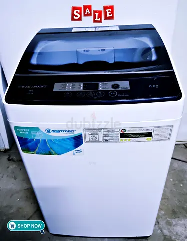 Westpoint Washing Machine Top Load 8kg For Sale