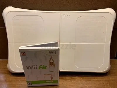 Nintendo Wii Fit Balance Board Bundle With Wii Fit Game  (NTSC)