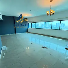 Luxury 3BHK with Huge Hall SeaView Maids room Ready to move Parking, 15 days, Gym, Swimming Pool Fre