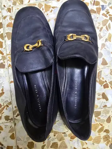 Stylish Charles  Keith Black Loafers