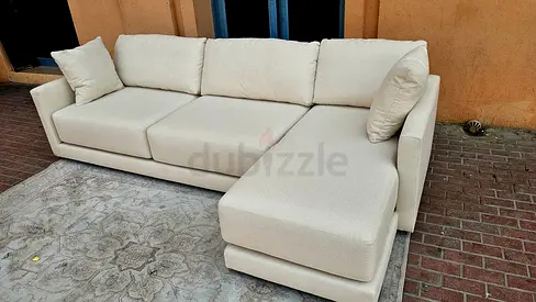 Crate and Barrel Gather two pieces sectional sofa