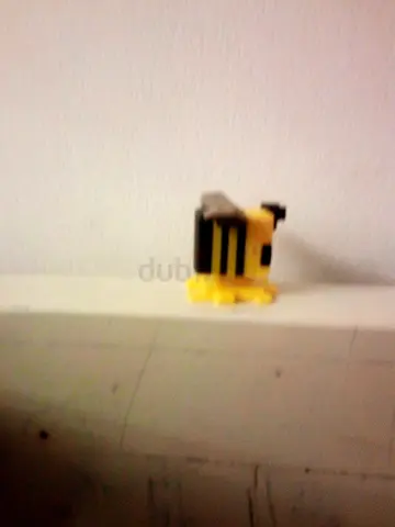 Minecraft Bumblebee happy meal toy