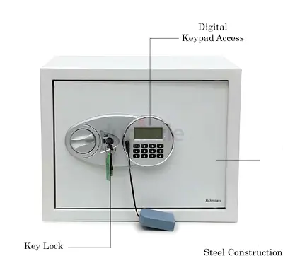 Digital Security Safe with Keypad Access