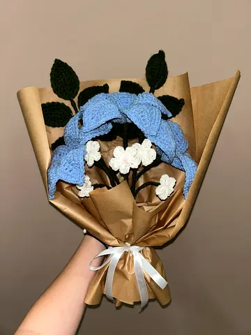 Crocheted bouquet for sale