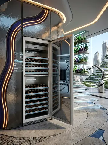 Gaggenau latest model RW464260 2 zone temperature built-in fully-integrated