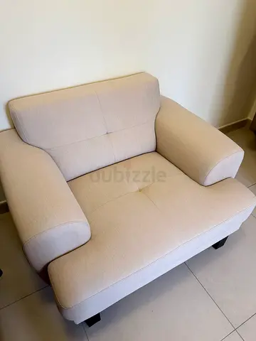 Cozy Light Beige Armchair