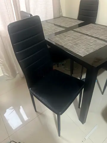 Modern Dining Table with Chairs