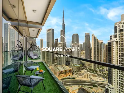 Beautiful 2BR | Burj Khalifa View | Prime Location