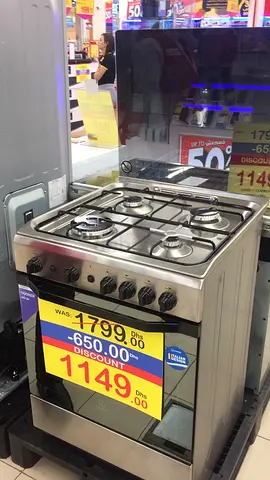 Gas Cooking Range Indesit Brand - Used Good condition