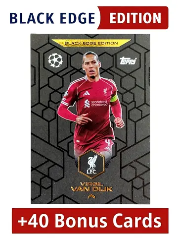 Match Attax 25/26 - Black Edge Virgil van Dijk