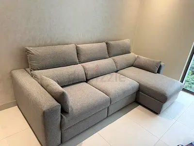 Ikea eskilstuna L shape sofa bed under storage