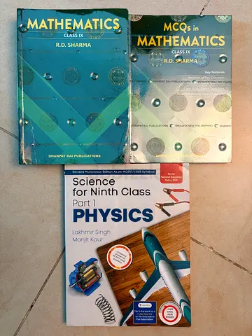 Text books for grade 9