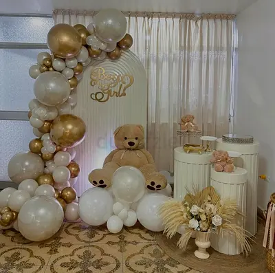 Balloons decorations services Available