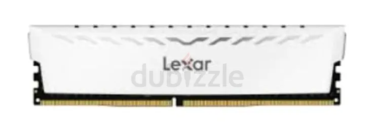 Lexar THOR WHITE DDR4 RAM 8GB 3600 MHz, DRAM 288-Pin UDIMM Desktop Memowarranty till the end of life