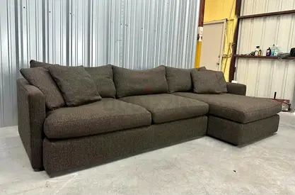 Cratebarrel Lounge deep L shape sofa