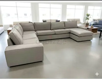 Selling brand new condition IKEA kivik ushape sofa beige