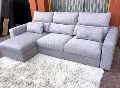 Eskilstuna Ikea L Shape sofa bed under storage