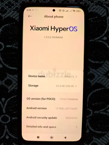 On Urgent Sale - Xiaomi poco F3 5g Dual Sims - used with excellent condition.