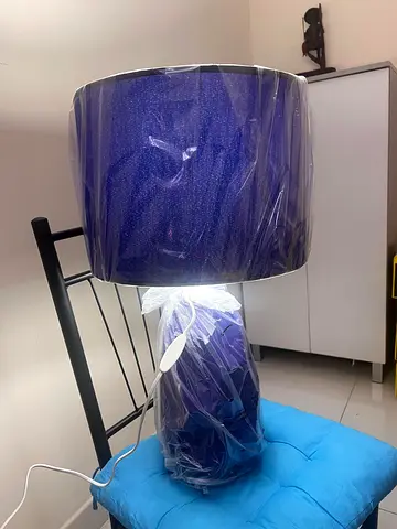 High quality Stylish Blue Table Lamp