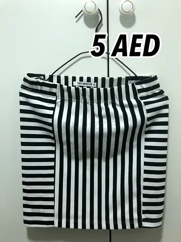 Striped Mini Skirt for Sale