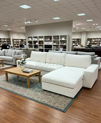 As good as new IKEA kivkk lshape sofa beige brand new condition