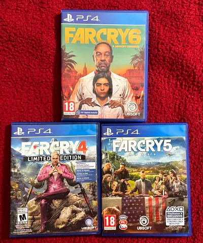 Far Cry Video Game Collection for PS4