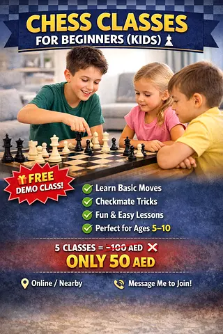Chess Classes for Beginners (Kids) - Fun Learning!