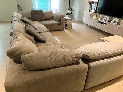 Spacious L-shaped Sofa for Comfort and Style