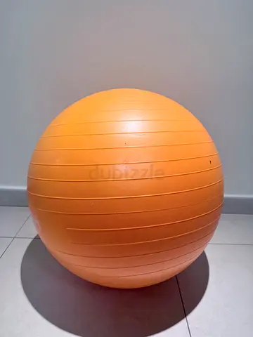 Orange Exercise Ball 55cm