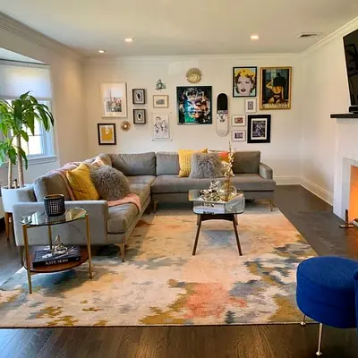 West elm andes corner sofa