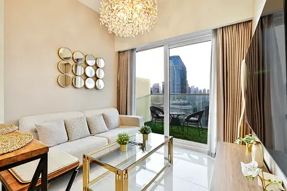 Amazing 1BR APT with Burj Khalifa Views | Furnished | Flexible term