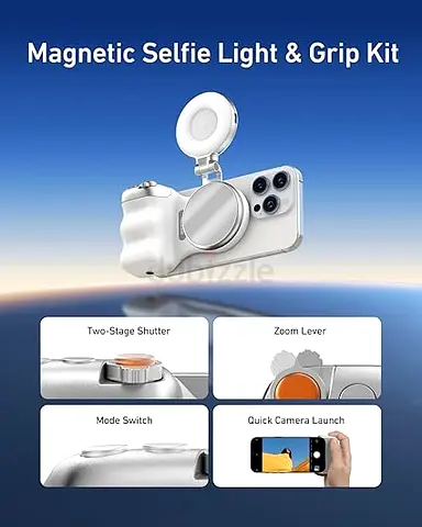 Magnetic Selfie Light  Grip Kit