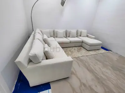 Great condition crate and barrel Ushape sofa for sale