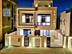 For sale at an attractive price: a 6-bedroom villa with a roof terrace in Al Helio 2, Ajman. Registr