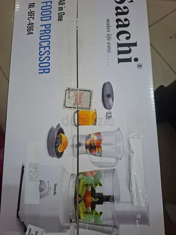 Brand New Food Processor for Easy Meal Prep-Sealed pack