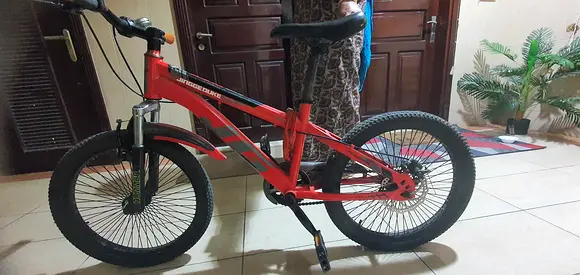 Childrens Red Bike