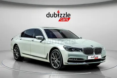 AED 2112/month | 2016 BMW 7-Series 730Li | GCC Specs | Ref#439041