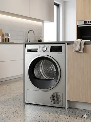 Bosch series 6 9 kg dryer with touch screen